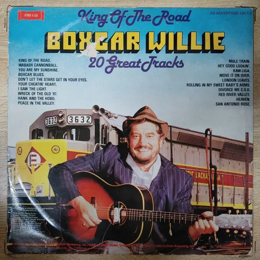 BOXCAR WILLIE 음반 k (LP 턴테이블 오디오 앰프