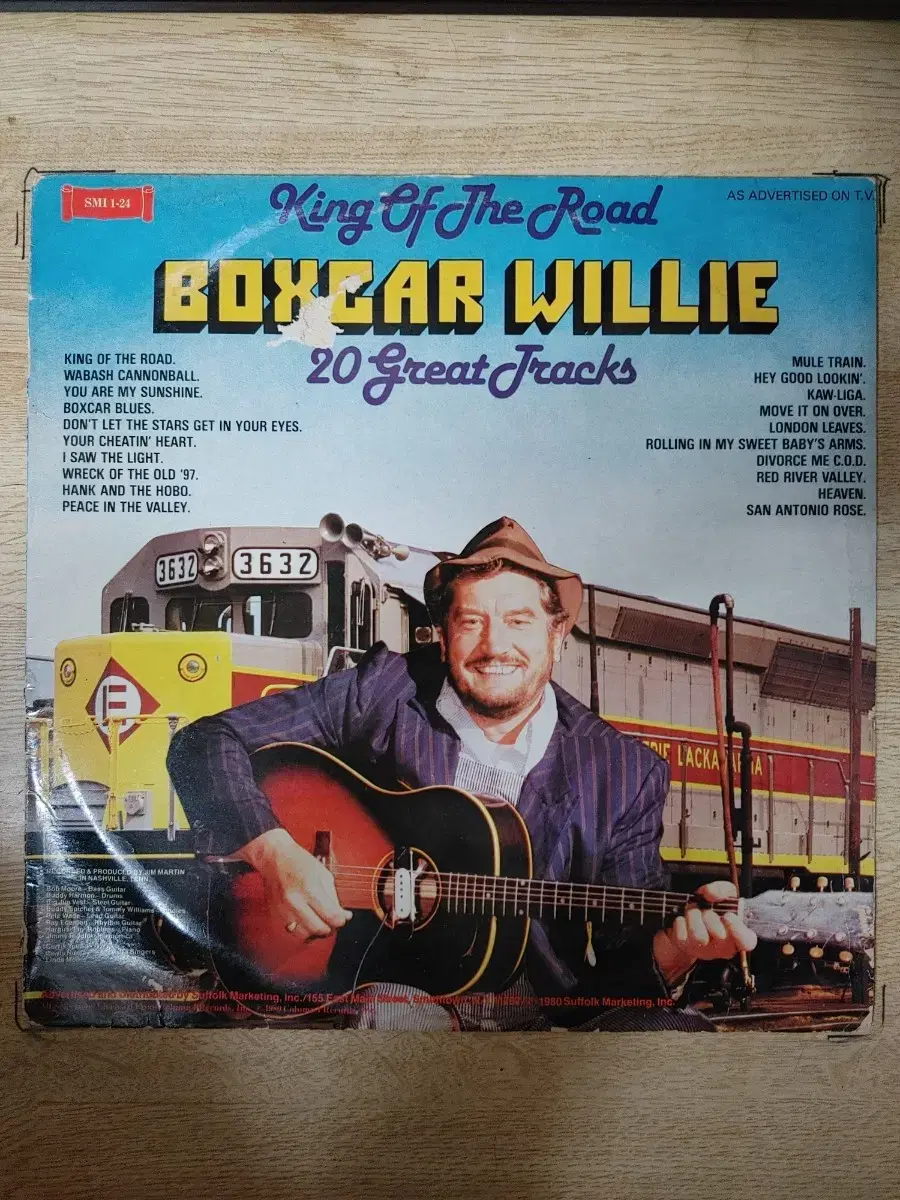 BOXCAR WILLIE Discography k (LP Turntable Audio Amplifier