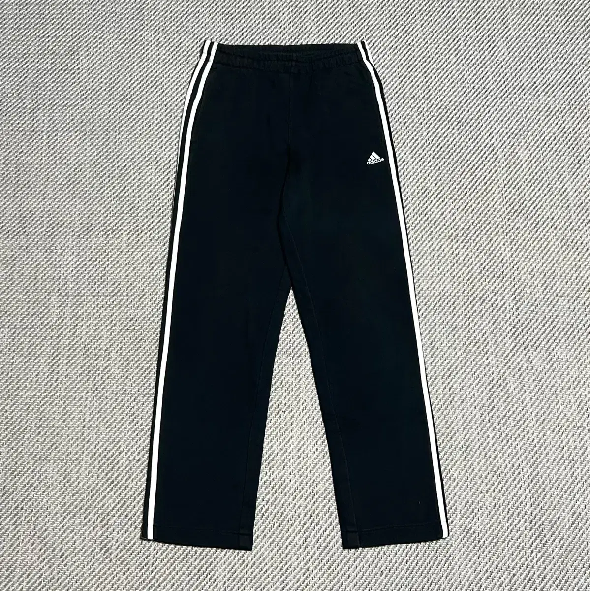 [ M ] adidas Black/White Track Cotton Training Pants