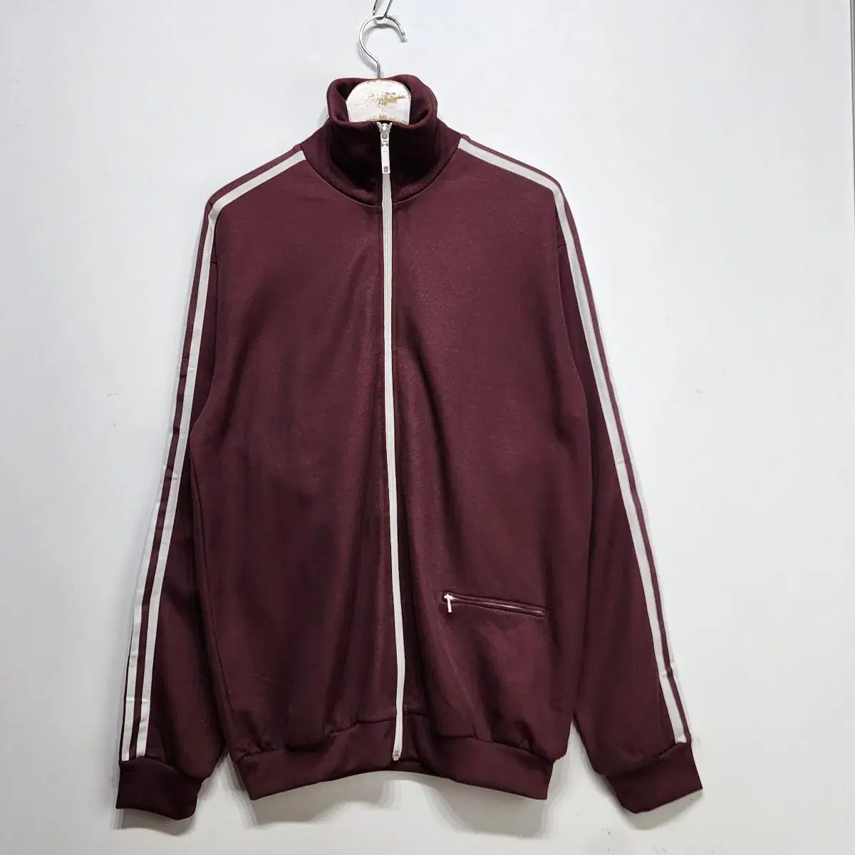 Adidas ADIDAS Jersey Training Tracktop Jacket Burgundy L