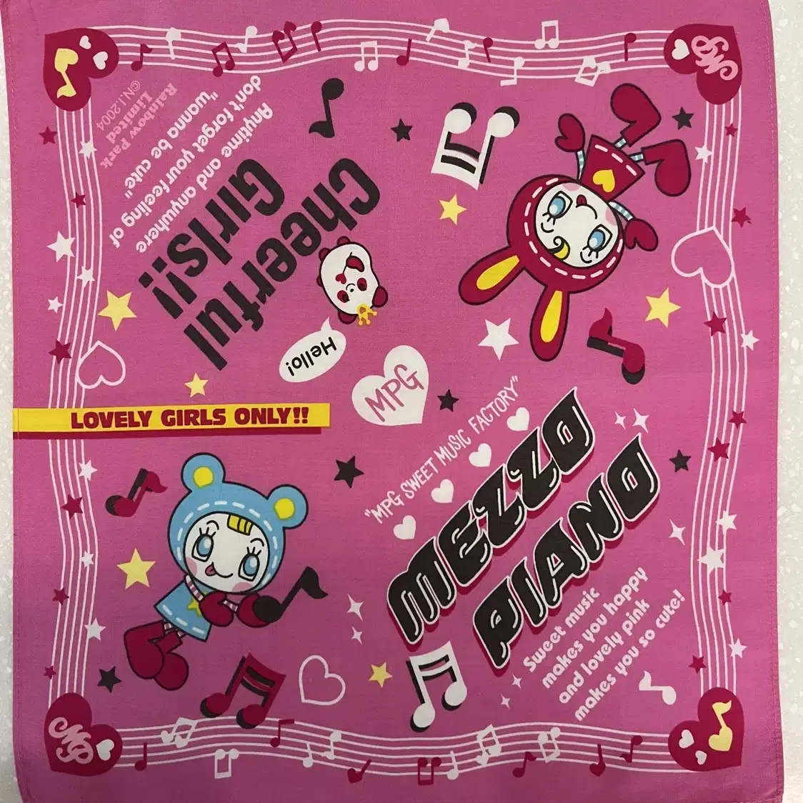 Mezzo Piano 손수건