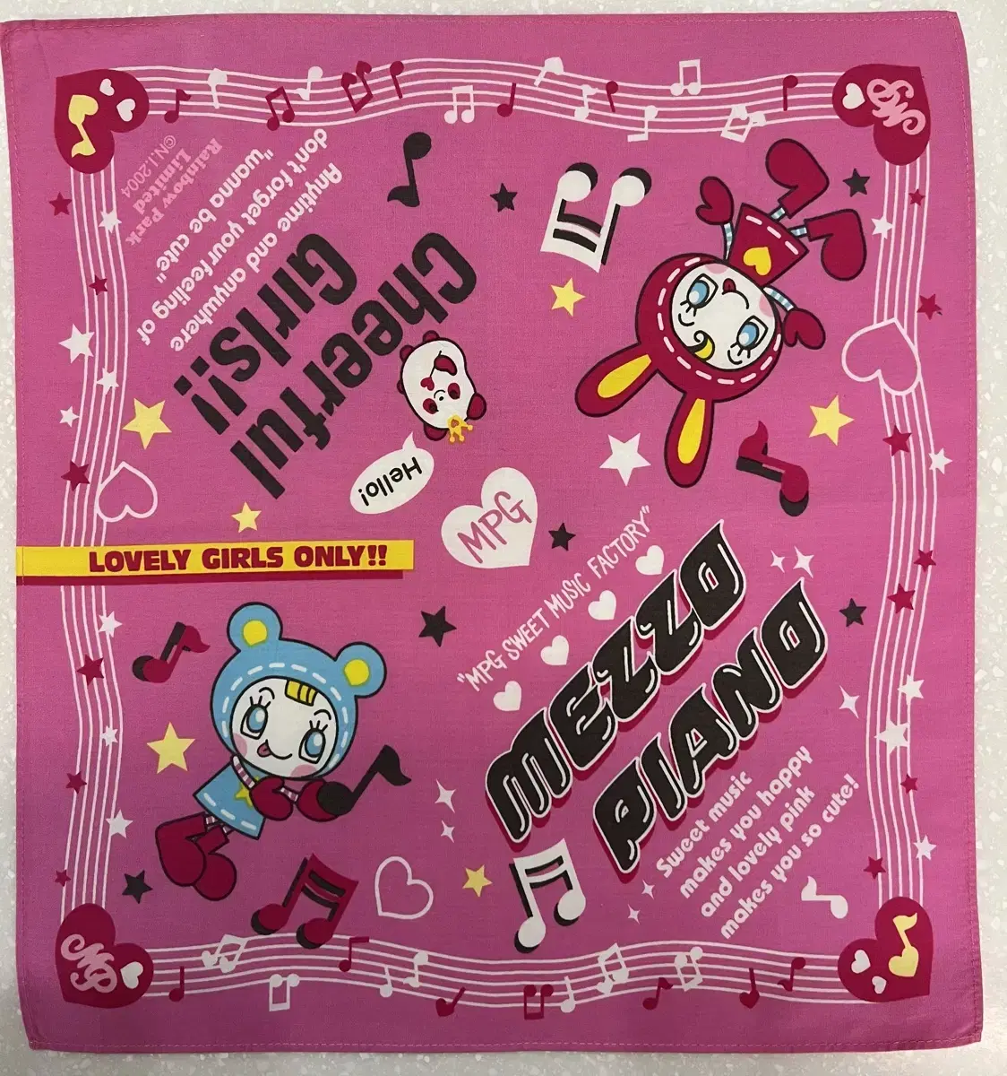 Mezzo Piano 손수건