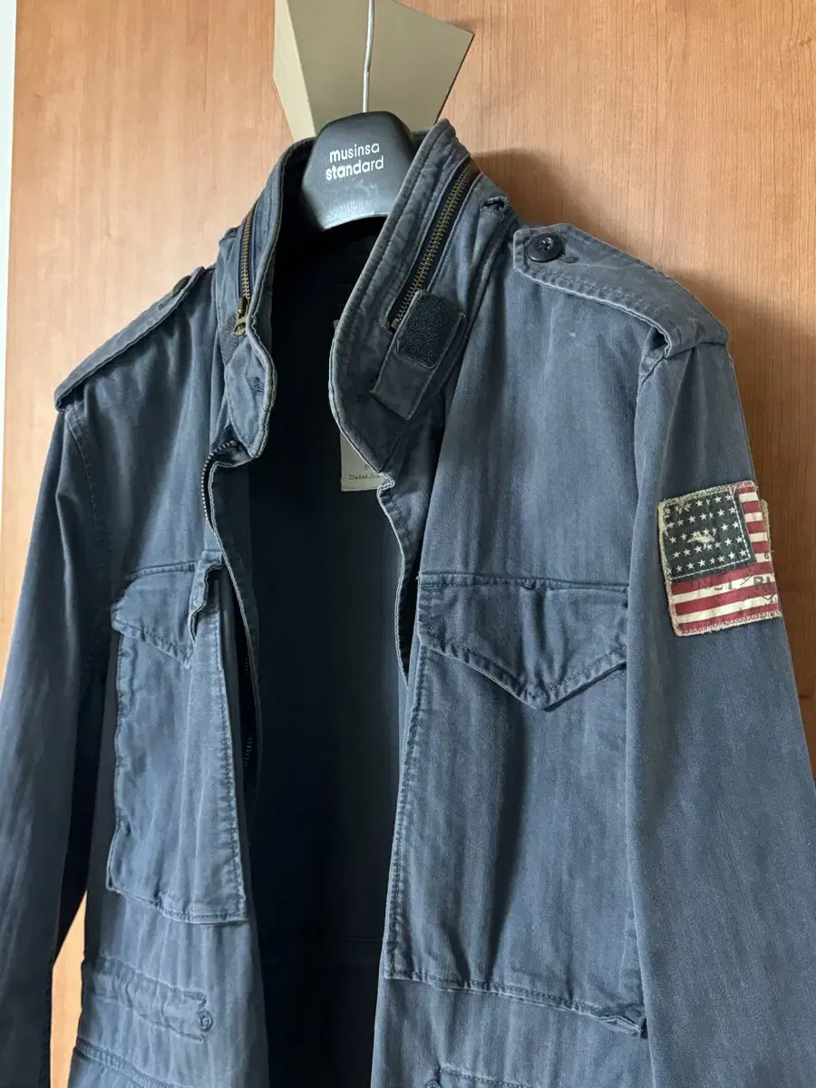 Denim & Supply (Polo) Star-Spangled Banner M65 Jacket / Size S(100-105)