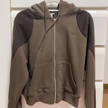 Kijun FLOW ZIP-UP HOODIE BROWN