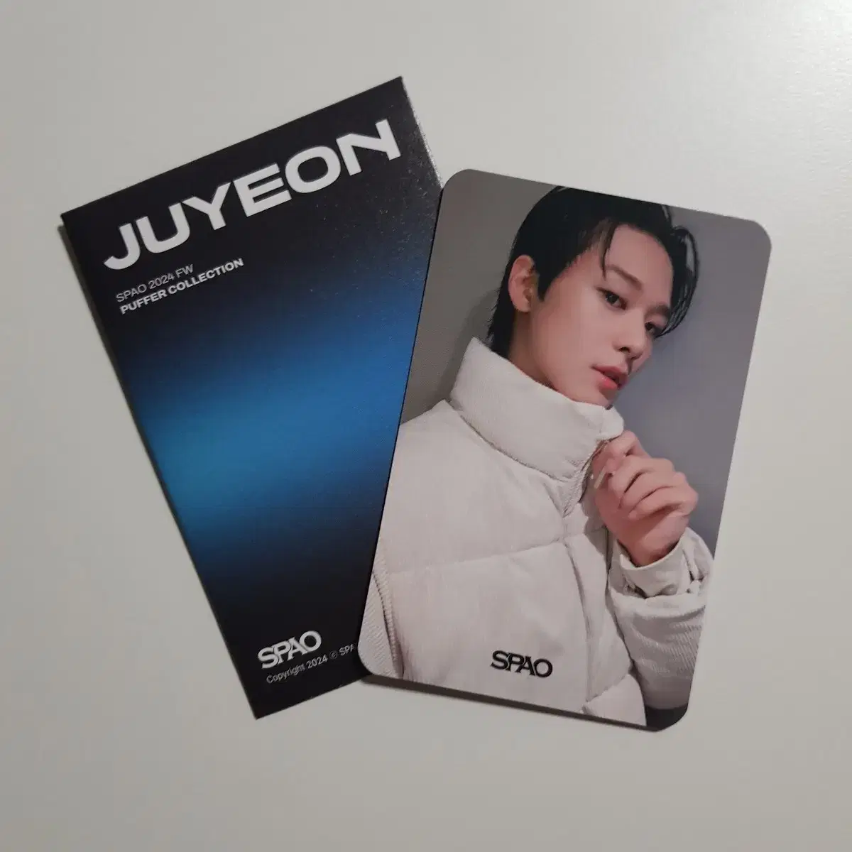 Spao the boyz juyeon photocard