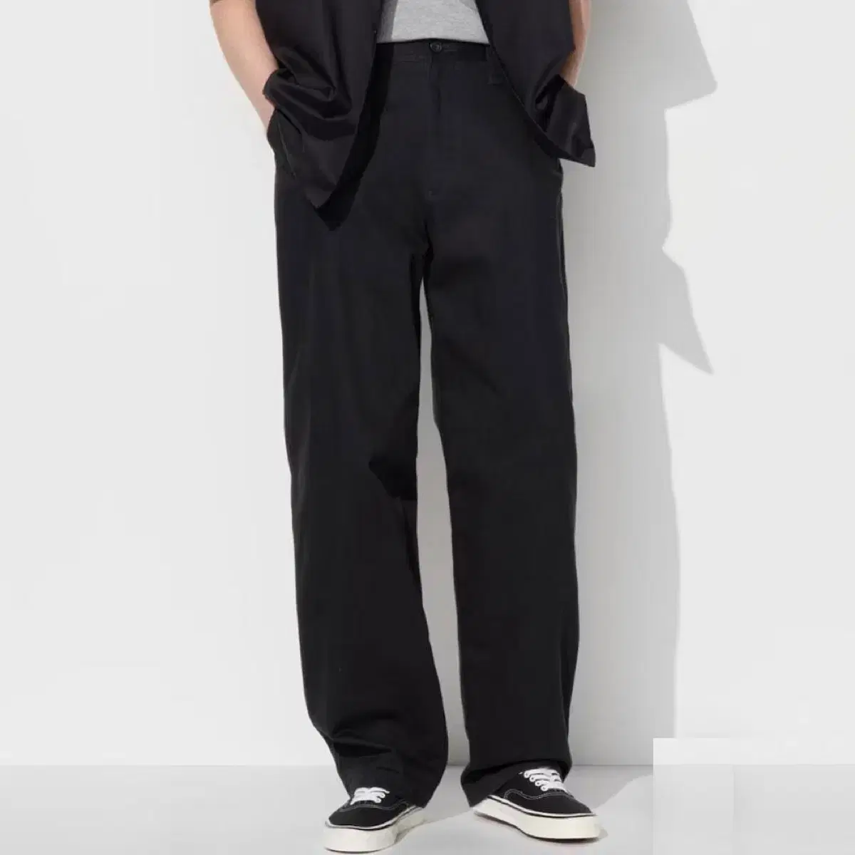 Uniqlo Wide Fit Chino Trousers Long Length 79