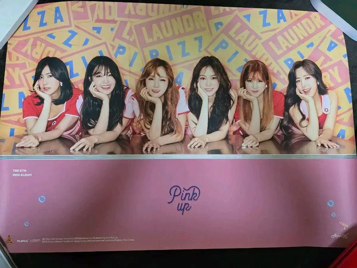 Apink + Jung Eunji Poster