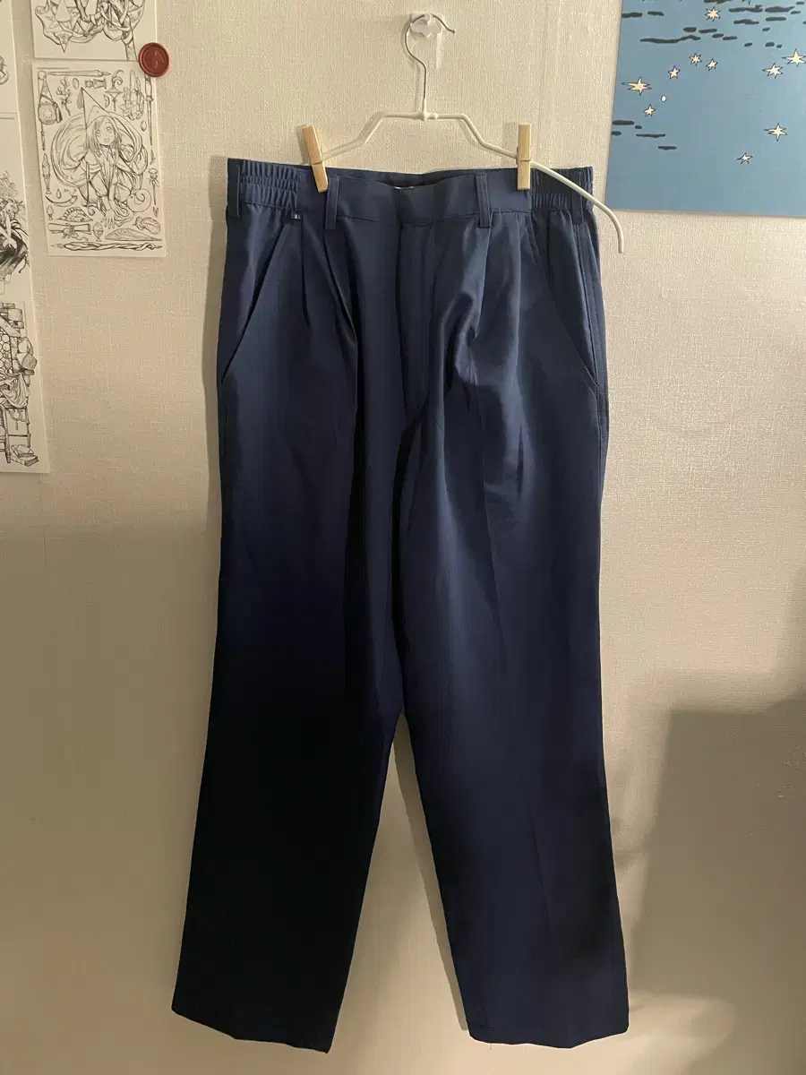 Men's Navy Slacks 31