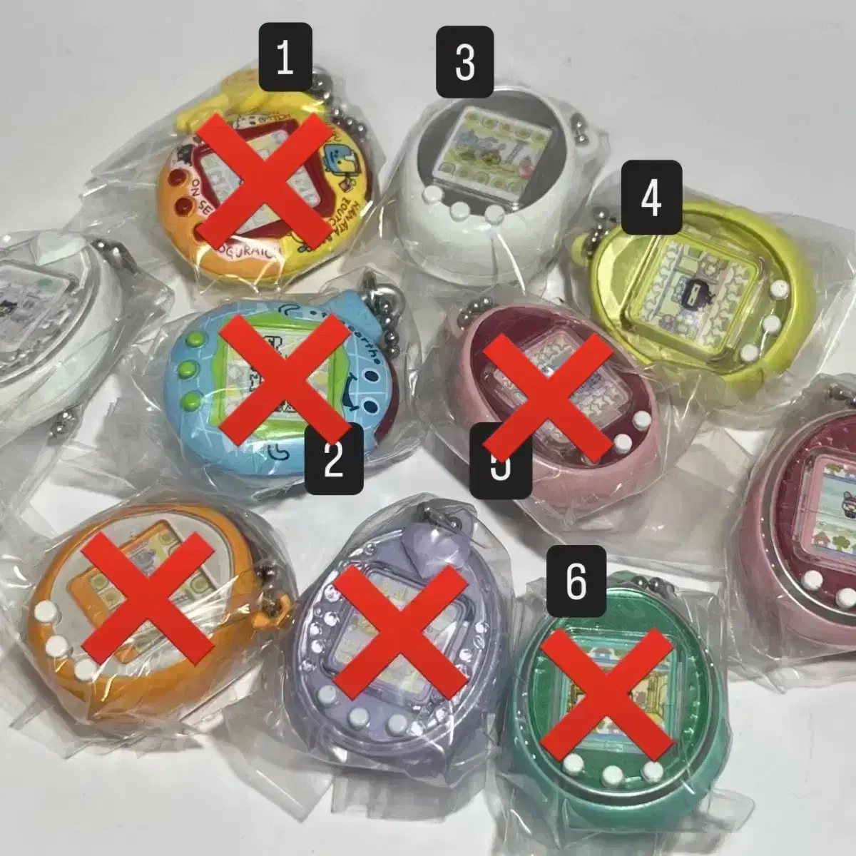 [Unsealed] Tamagotchi Miniature Gacha 4th Edition