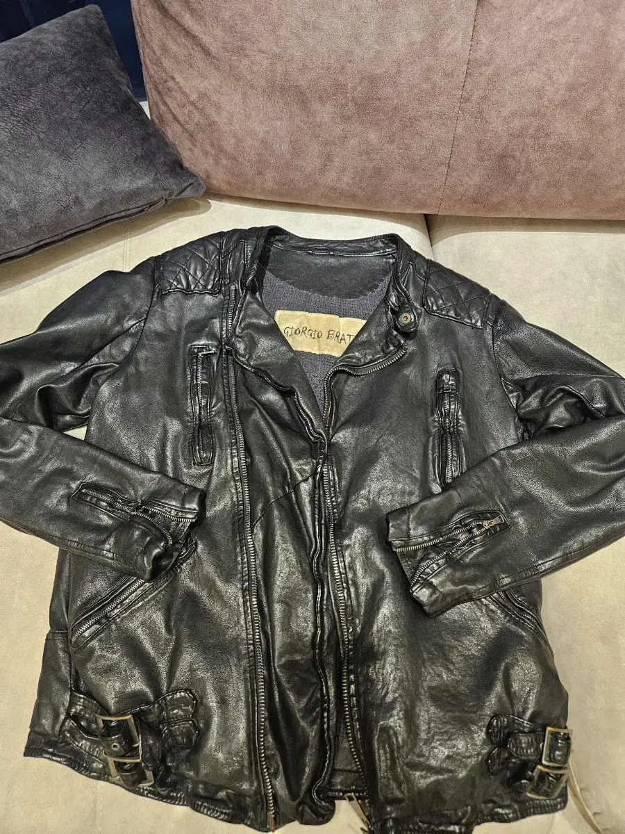 Giorgio Brato leather jacket