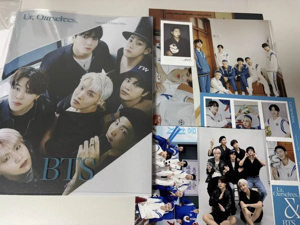 Bangtan portfolio group photobook excluding photocards WTS