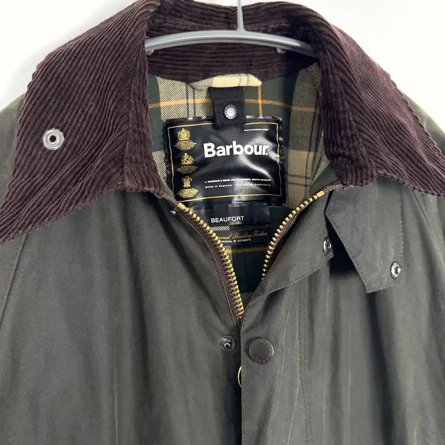 Barbour beaufort waxed utility jacket