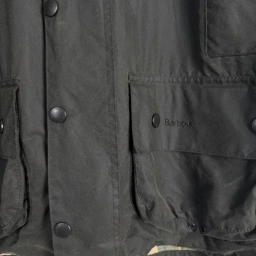 Barbour beaufort waxed utility jacket