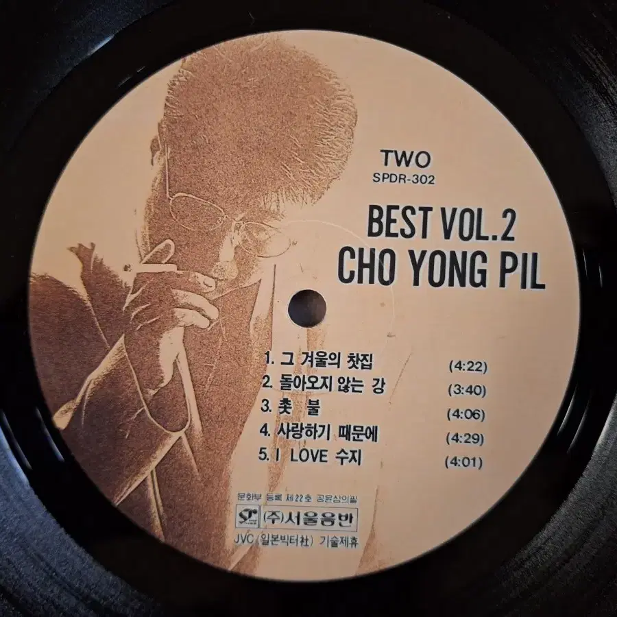 귀한음반/조용필 Best Vol.2 LP