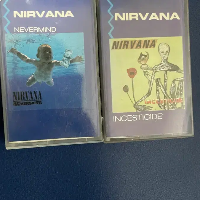 너바나 Nirvana 카세트 테이프 팝니다