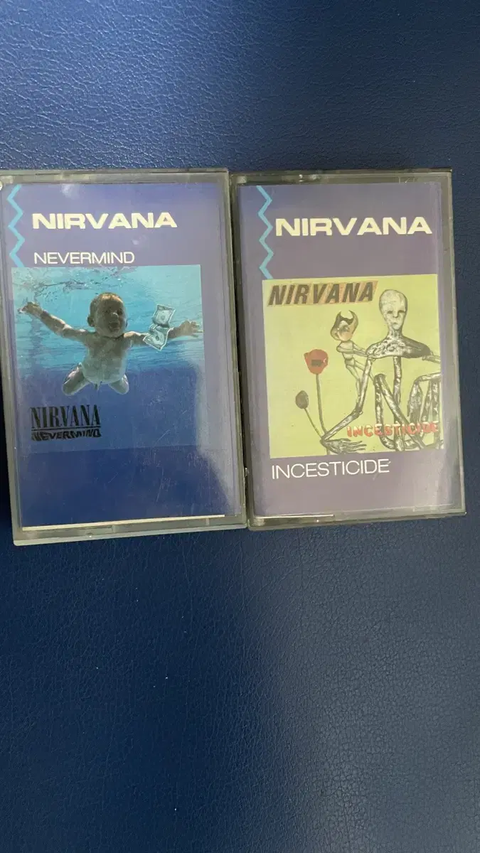 너바나 Nirvana 카세트 테이프 팝니다