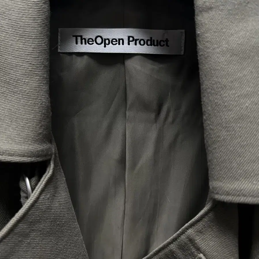 The open product (현 open yy) 트렌치 코트(새상품)