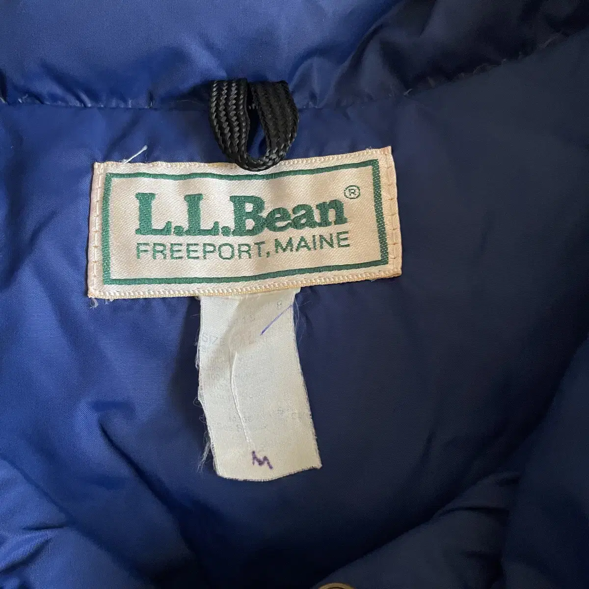 90s LL Bean 엘엘빈 구스 패딩 조끼