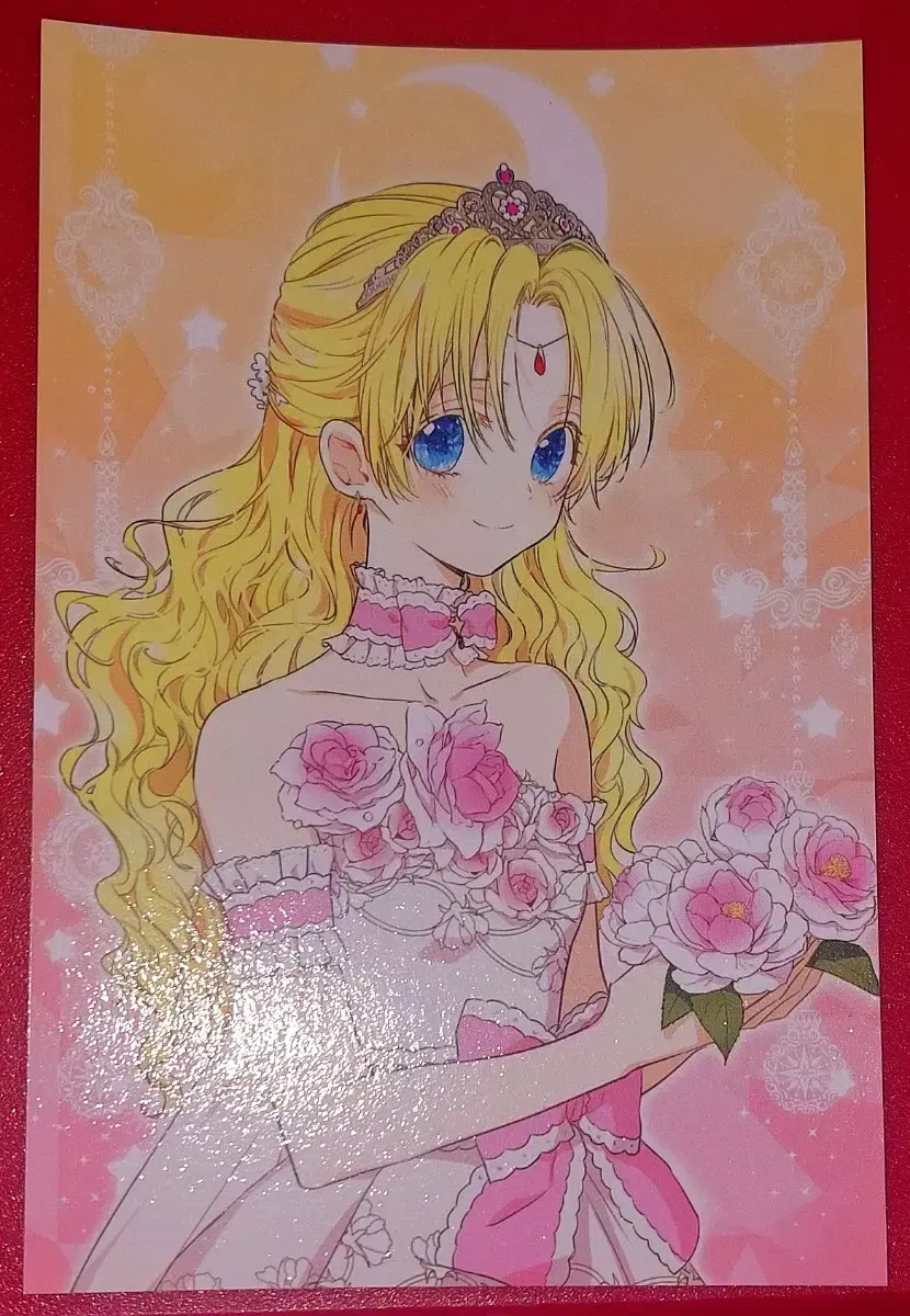 One day I became a princess postcard sells