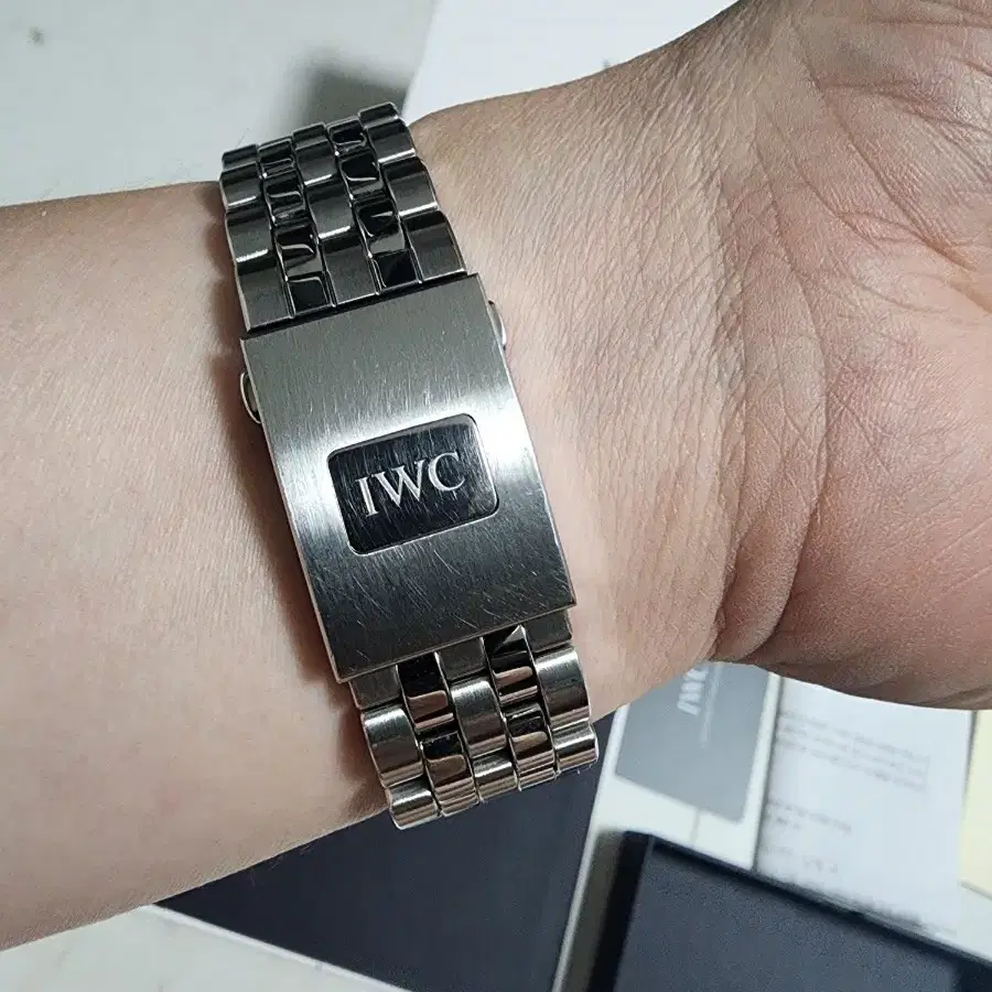 IWC 파일럿 크로노 신형 청판 41mm