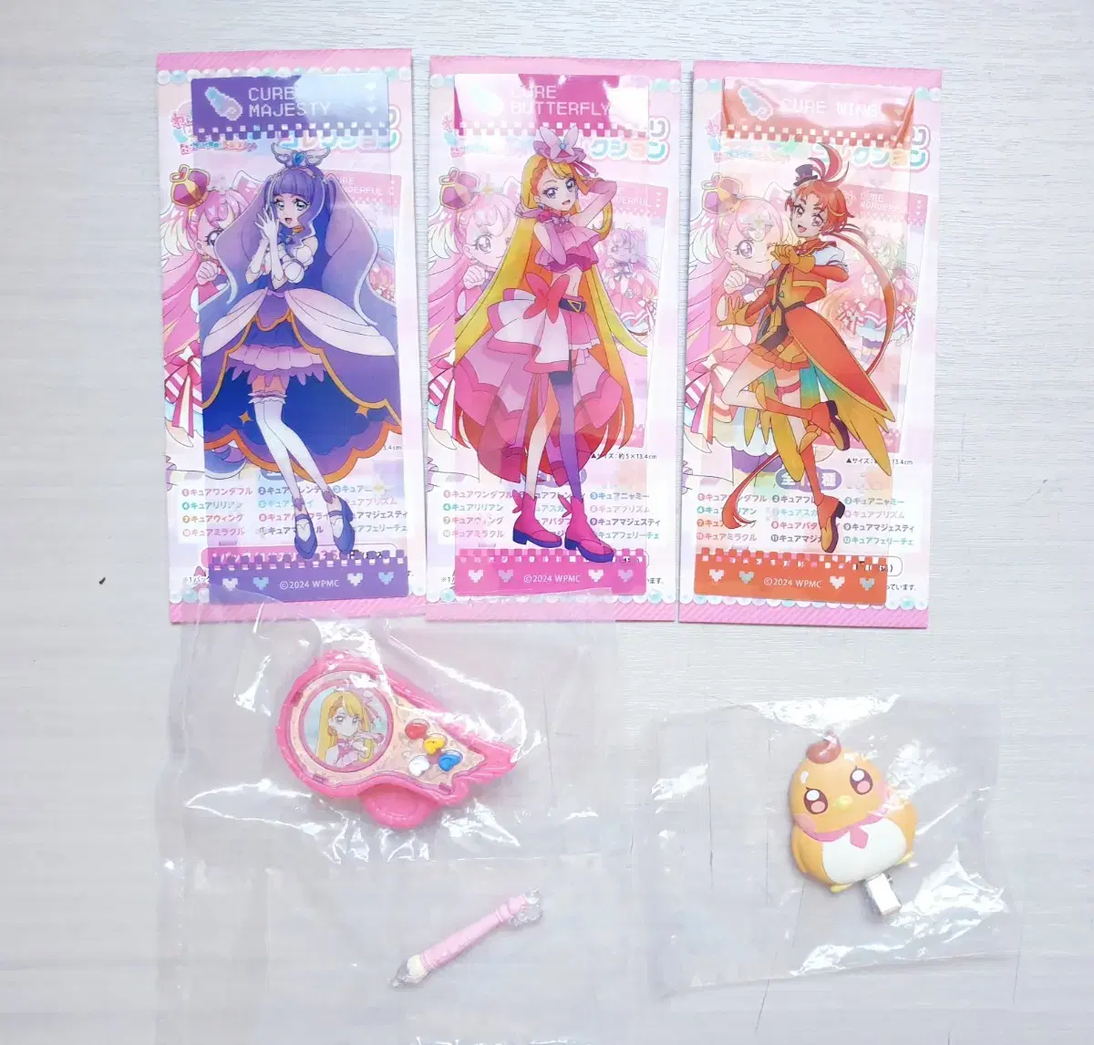 Sky Precure Trading Clear Bookmark Narikiri Gacha