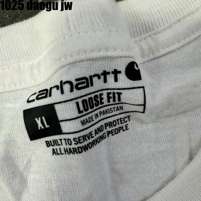 XL CARHARTT TEE 칼하트 반팔 티