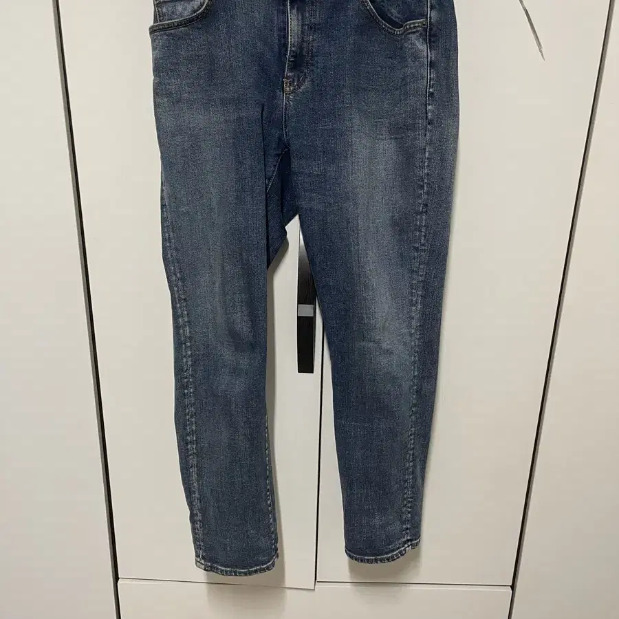 브랜디드데님청바지cropslim jeans크롭진32사용감있음