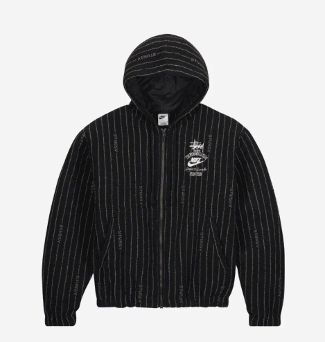 Nike Stussy Stripe Wool Jacket XL