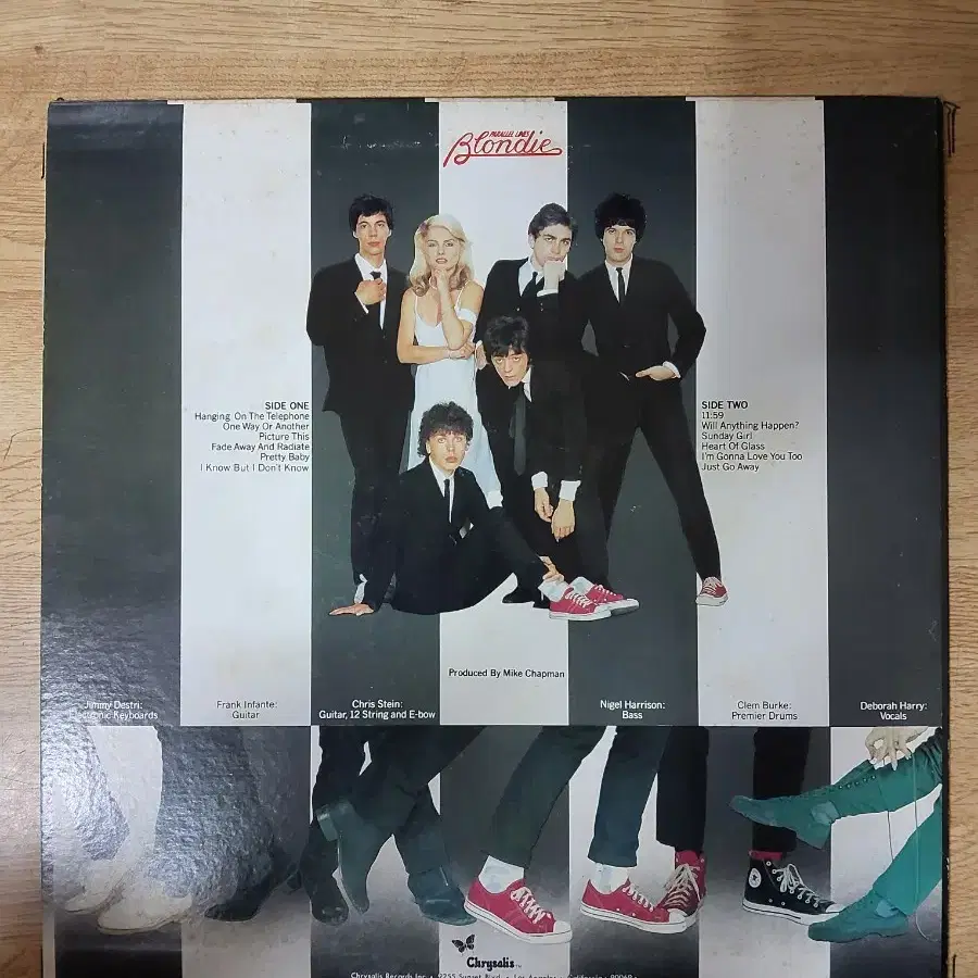 BLONDIE 음반 p (LP 턴테이블 오디오 앰프