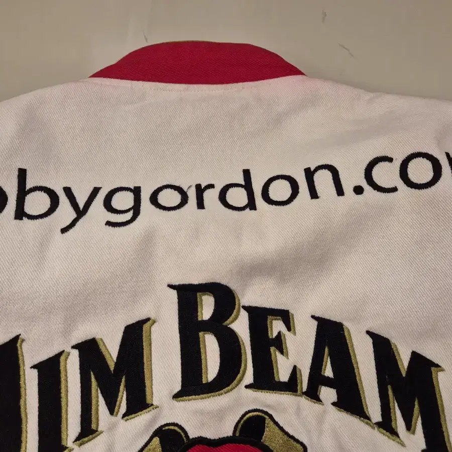 2XL>90s JIM BEAM 레이싱 자켓