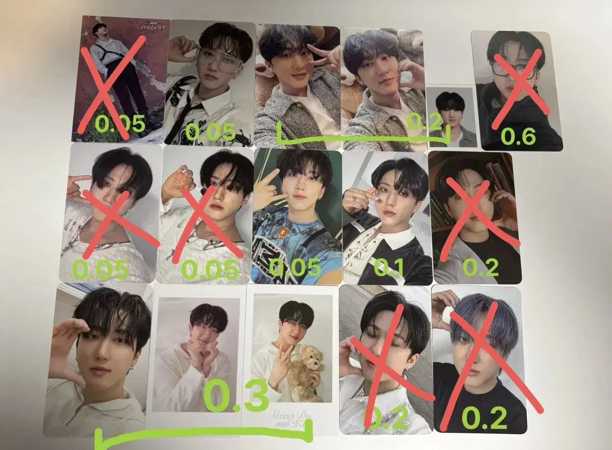 Straykids changbin photocard