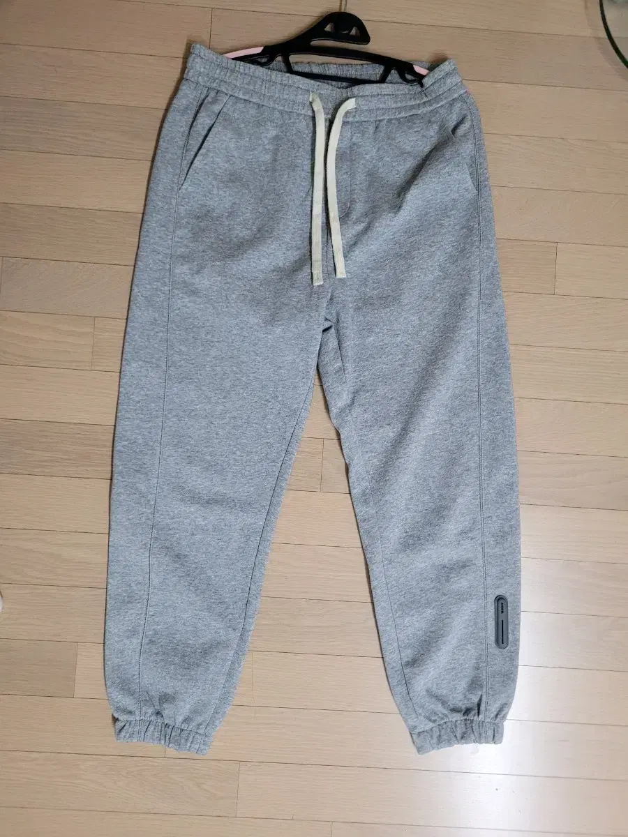 Gray jogger pants