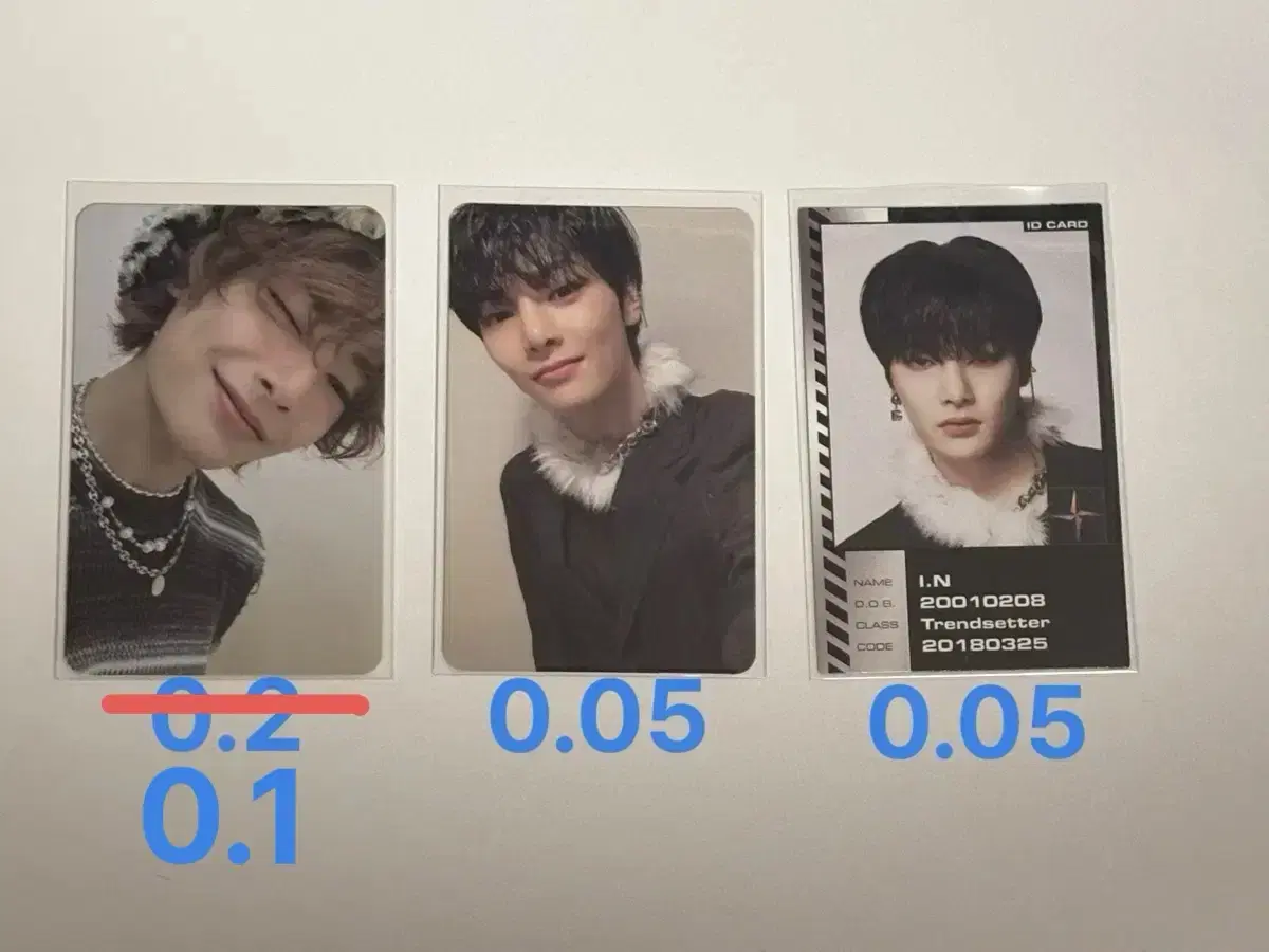 Straykids i.n photocard