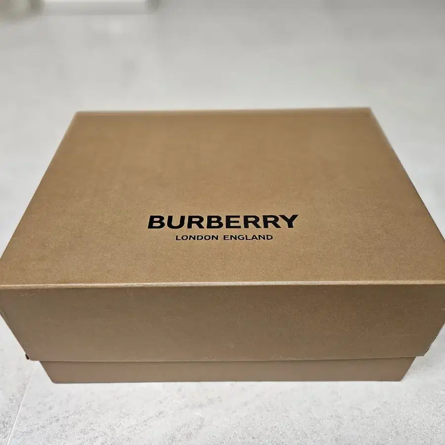 BURBERRY 레더 토트백 스몰