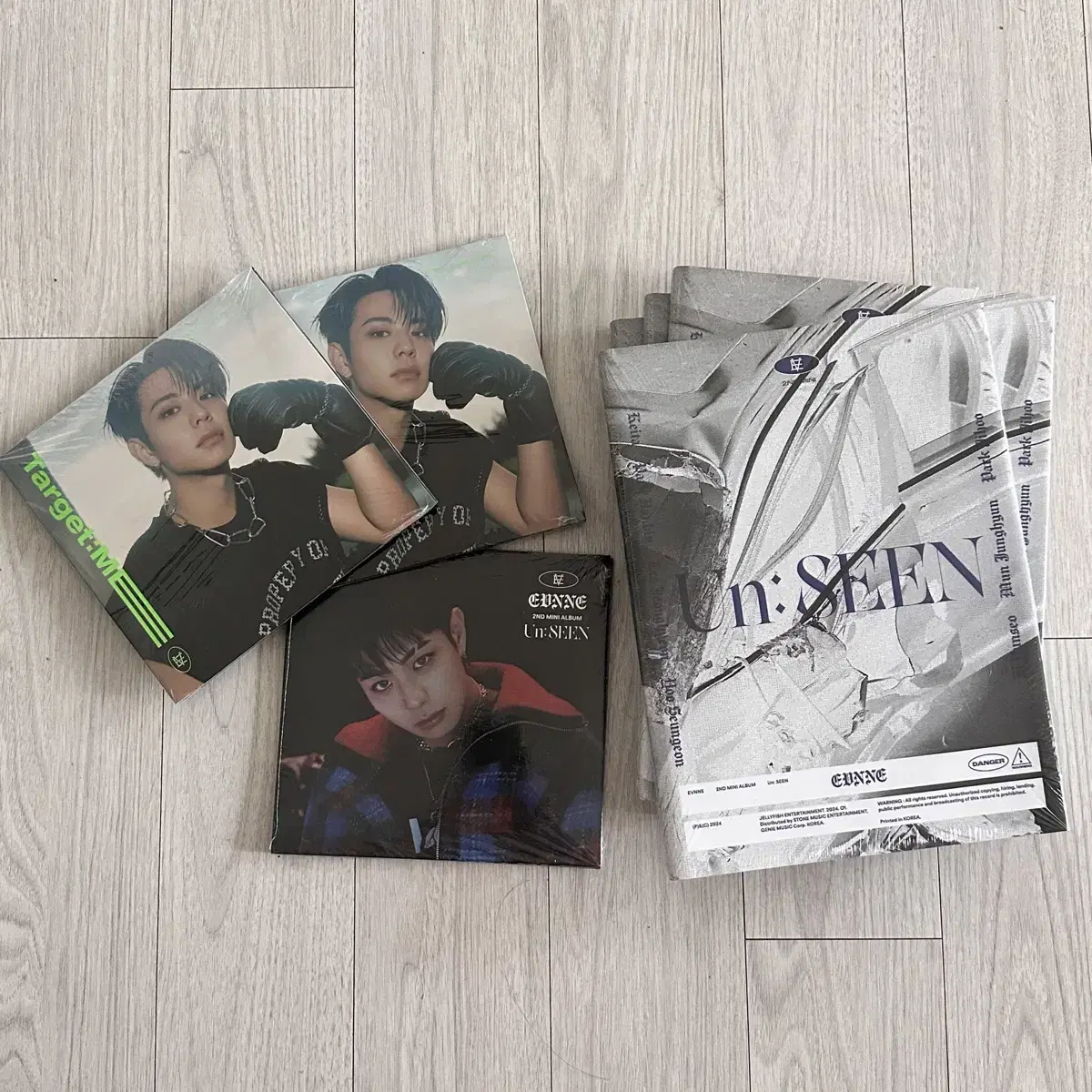 evnne sealed digipack album wts