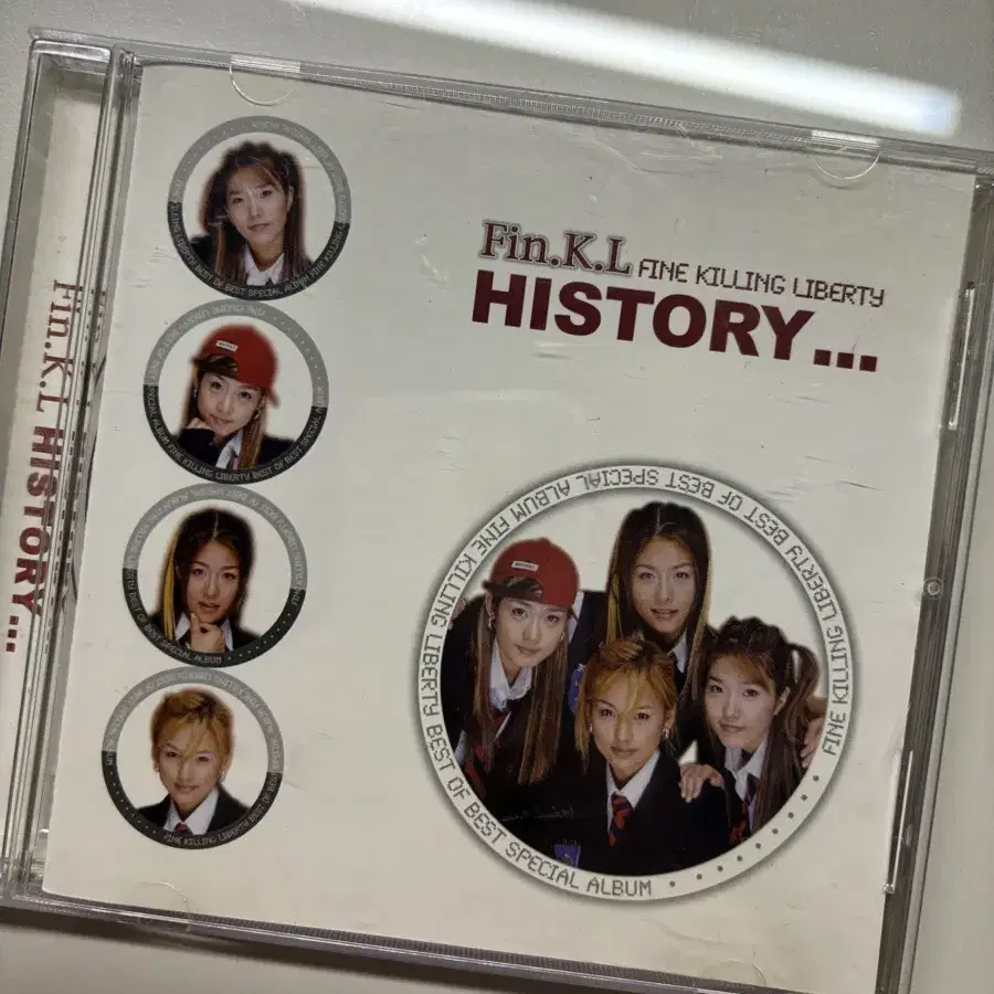 핑클 history cd