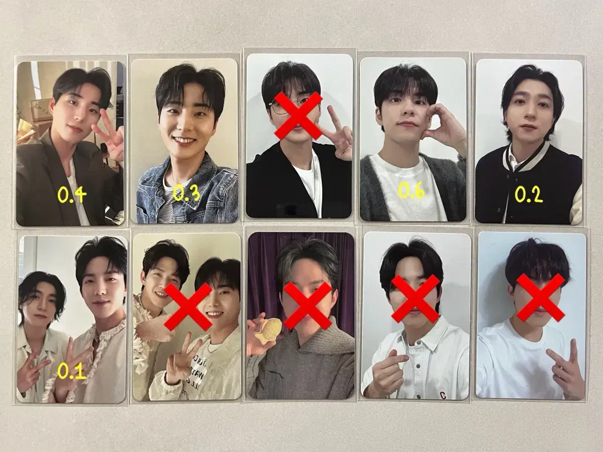 Day 6 Photo Card photocard Park Sungjin Kang Younghyun Kim Wonpil Yoon Doeun Sungjin Sung K Wonpil Doeun