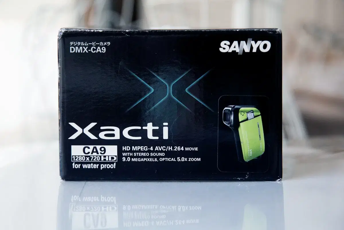 Sanyo Sacti CA9 Green Color