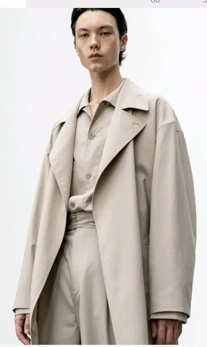 Insilence Tencel Trench Coat