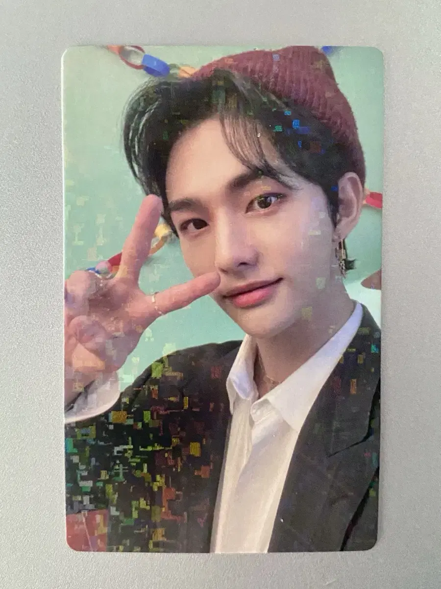 Hyunjin Kibble soundwave photocard