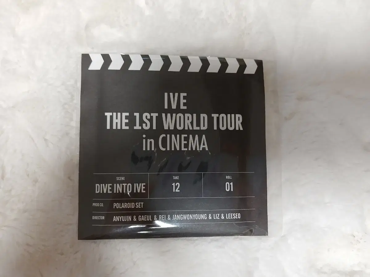 ive cinema pop up polaroid set