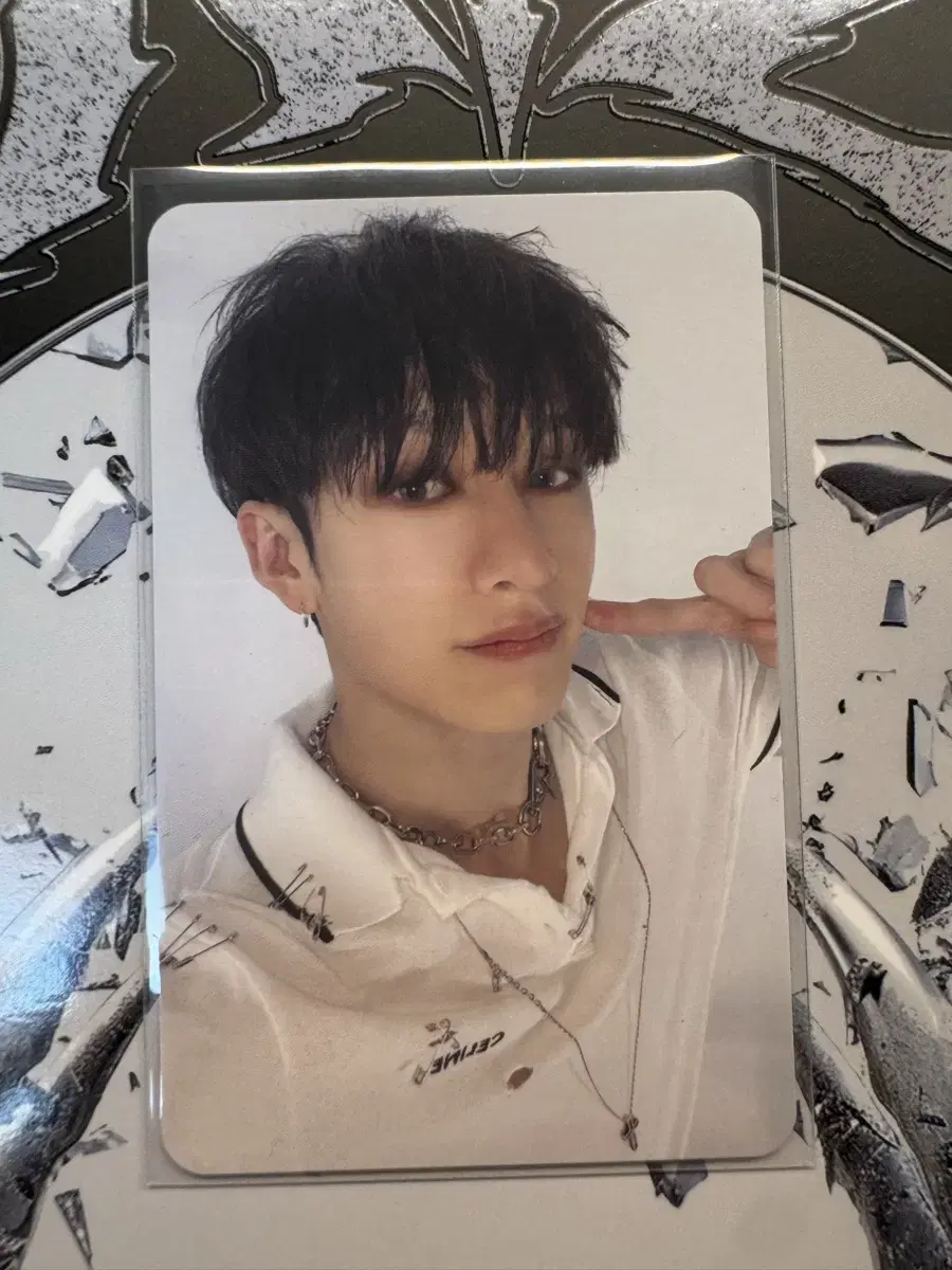 Skz bang chan Rockstar Photocard