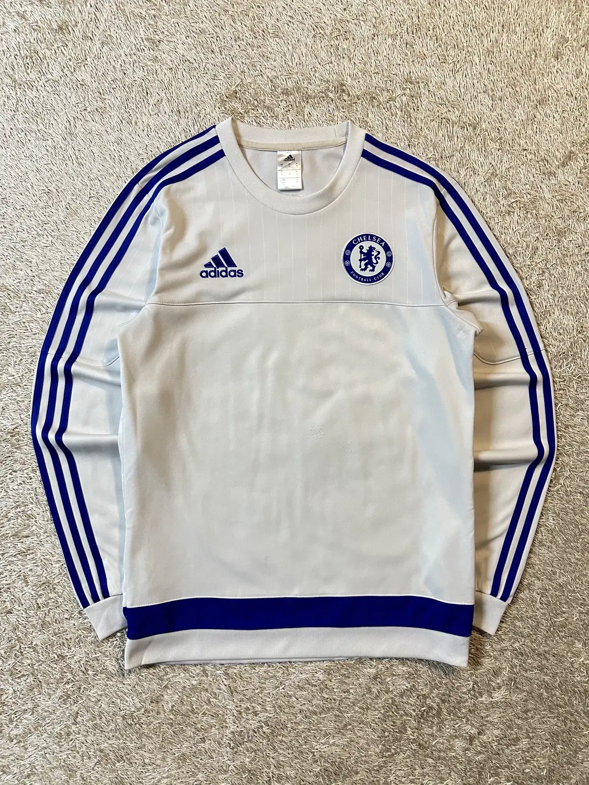 [S] Colossal) Adidas ADIDAS Chelsea Track Top White Bloo