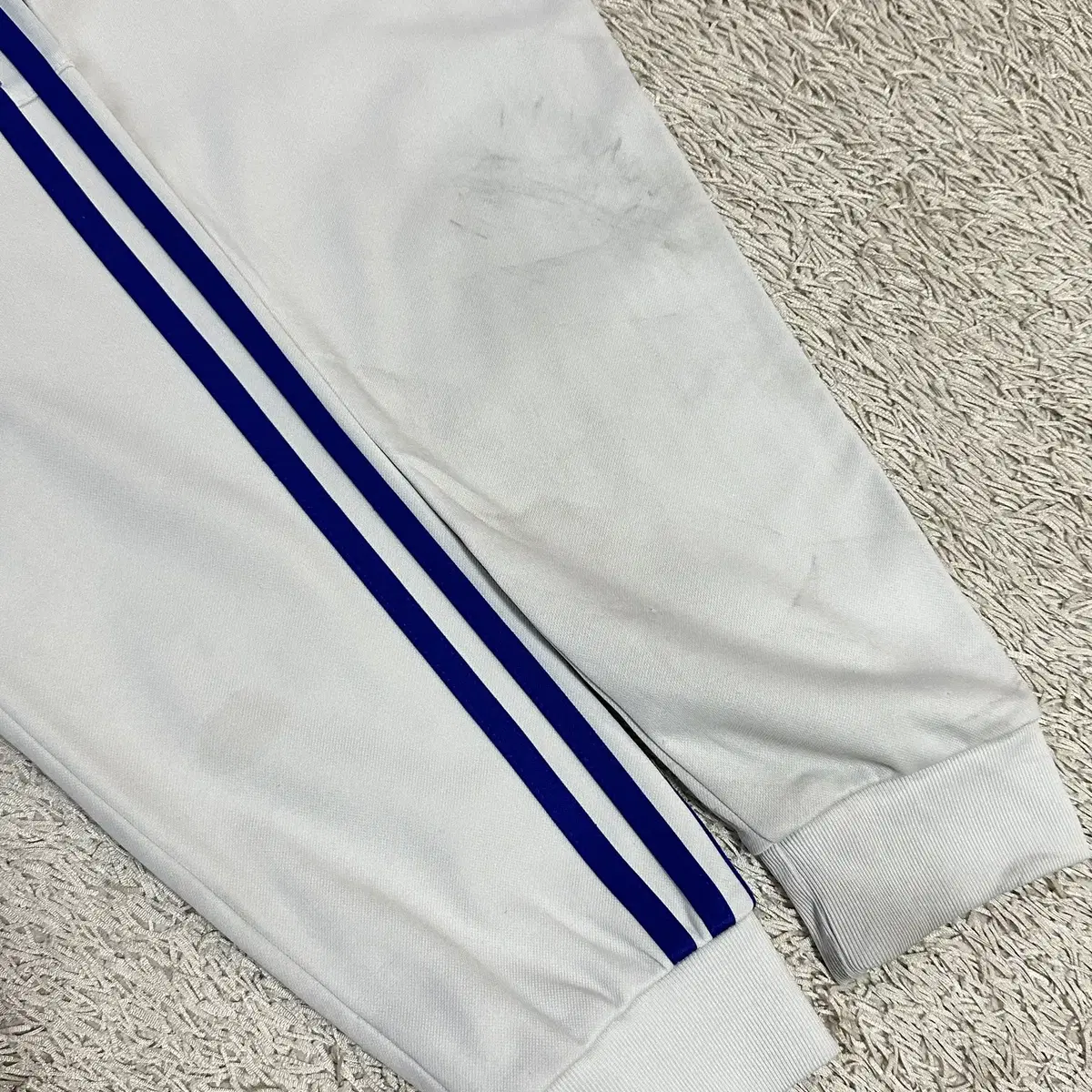 [S] 대장급) 아디다스 ADIDAS 첼시 트랙탑 맨투맨 화이트 블루