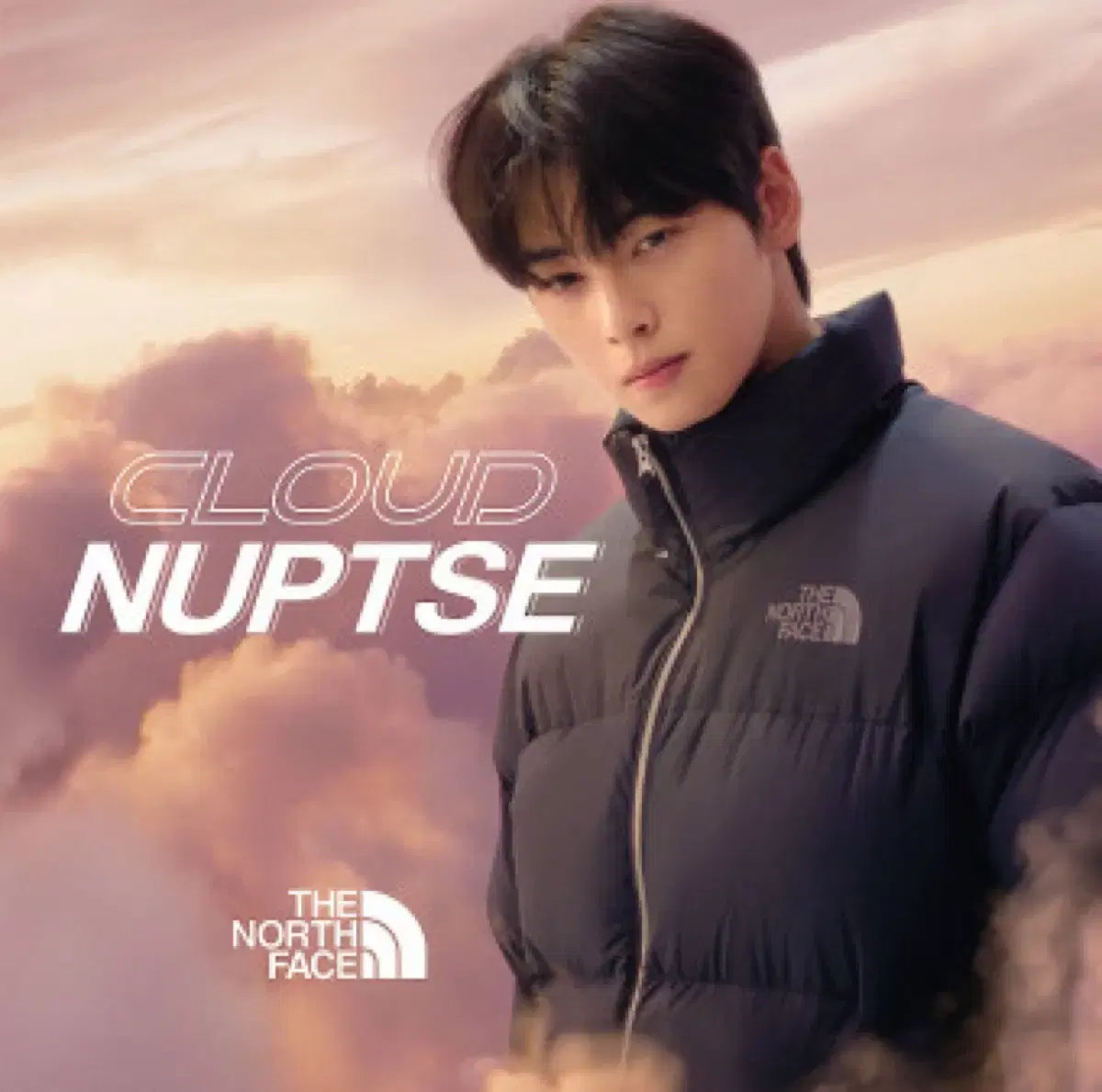 (Cha Eunwoo wears)The North Face Superflex Snuggie Down Jacket Cloud Padding M