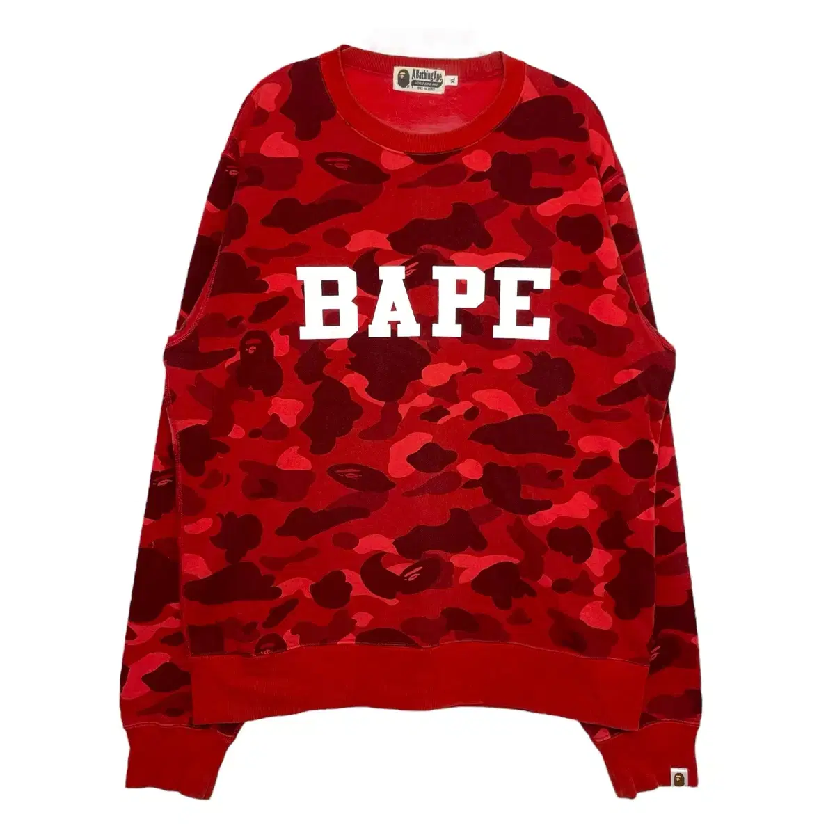 베이프 bape 카모 스웻셔츠 맨투맨 티셔츠