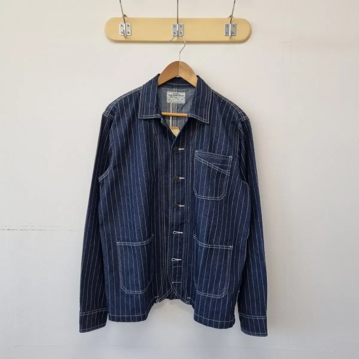 Denim Stripe Hickory Work Jacket