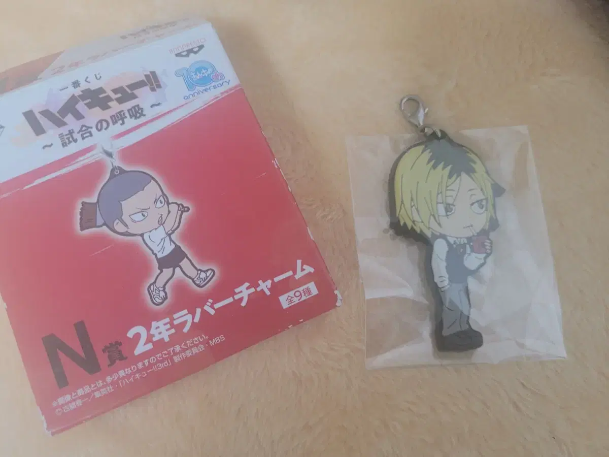 Haikyuu Nekoma Kozume Kenma Rubber Cheeks