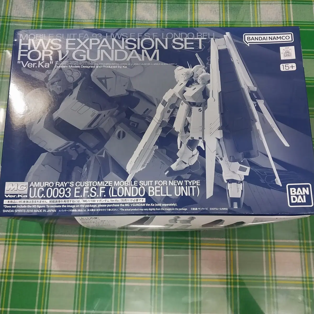 MG New Gundam Bucca HWS Expansion Limited VANDAI Gunpla Resin Statue