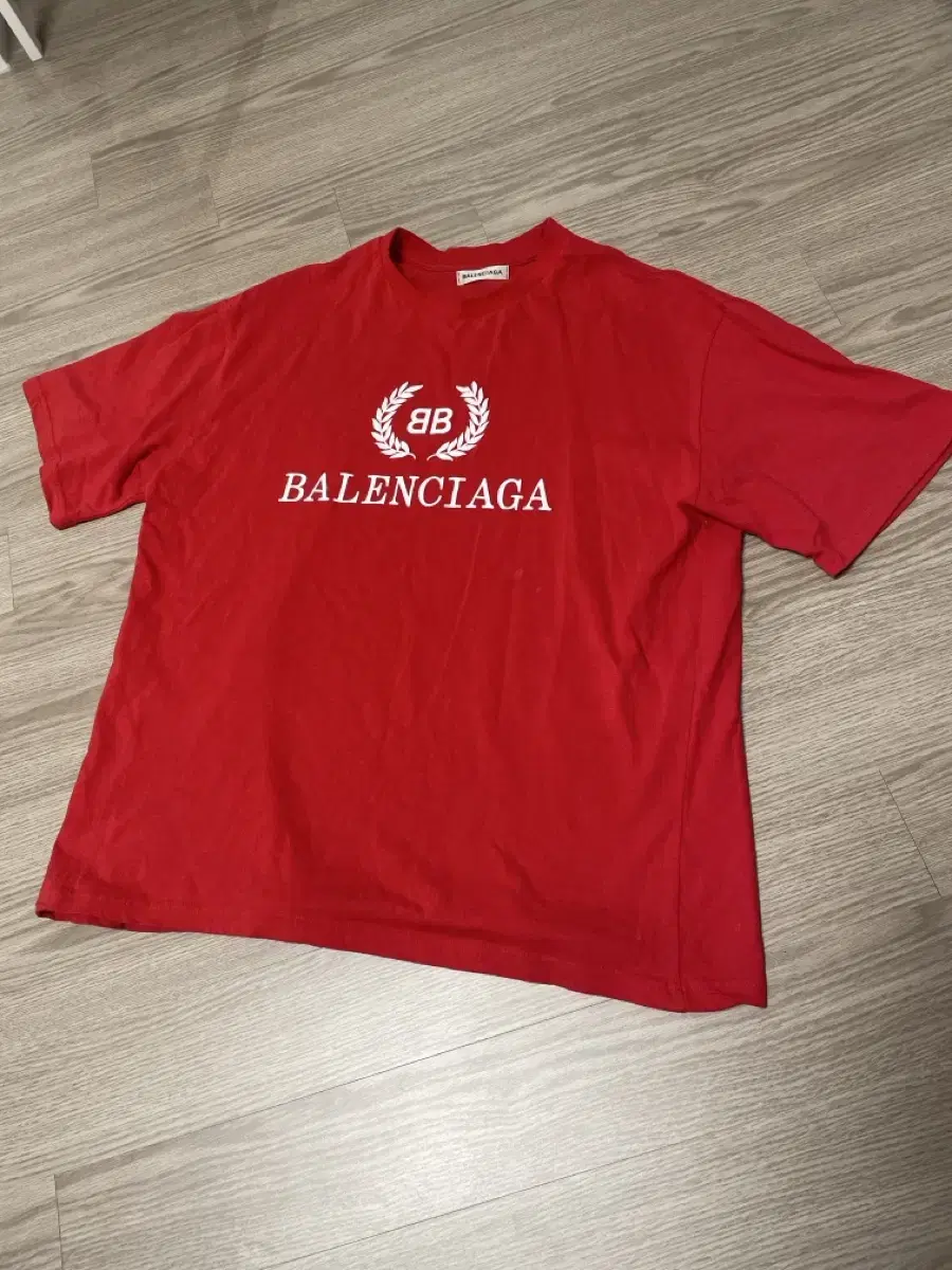 Balenciaga Laurel Logo T-shirt